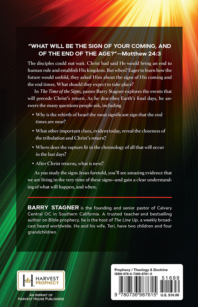 The Time of the Signs: A Chronology of Earth’s Final Events