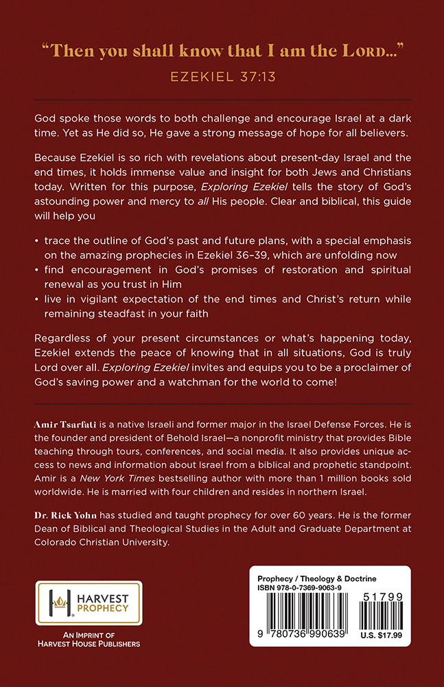 Exploring Ezekiel Back Cover